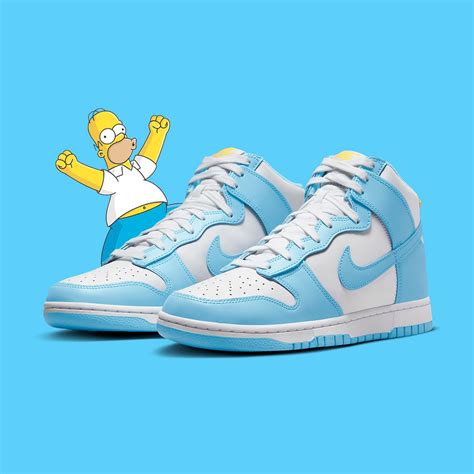 homer simpson nike dunks